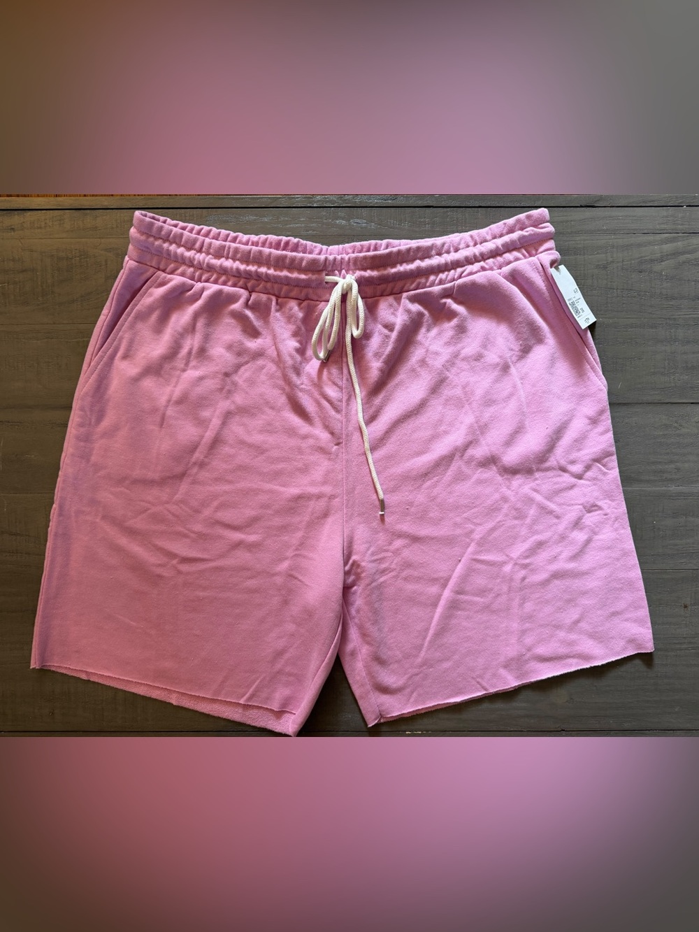 NWT Forever 21 Biker Shorts Women's Plus 3XL pink High Rise Elastic Drawstring
